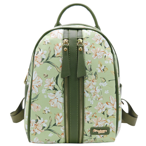 CANDY BACKPACK - FLORAL AM, GREEN